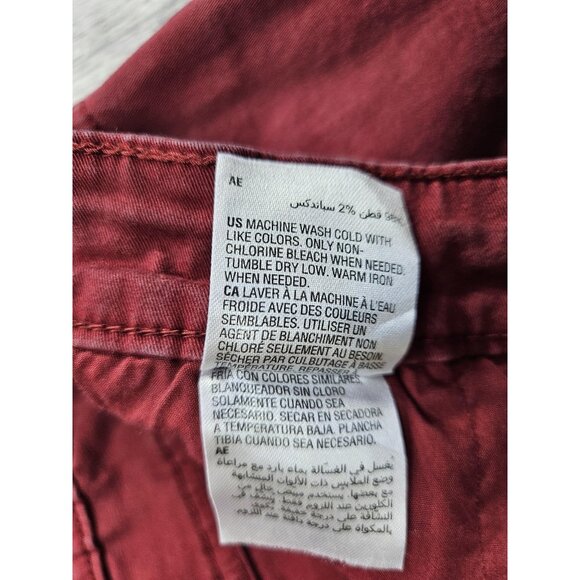 Style & Co Pants Womens 16 Red Curvy Skinny Leg Stretch Denim Jeans Casual - Picture 6 of 12